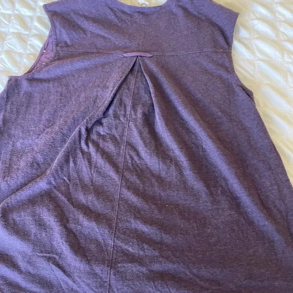 Anthropologie Akemi + kin purple boho eyelit top - Picture 8 of 11